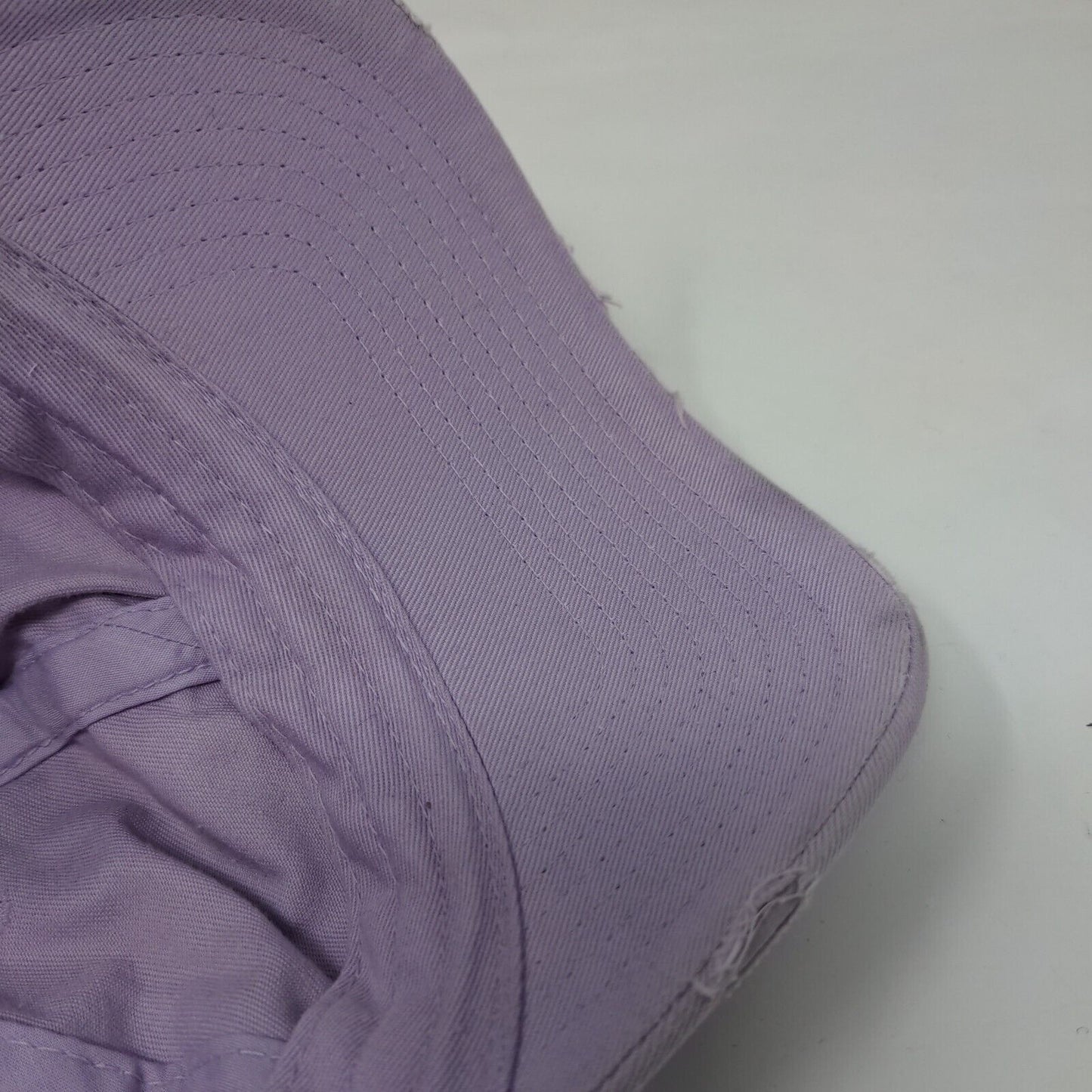 KB ETHOS Vintage Slideback Hat Purple One Size 6 Panel Distressed Blank