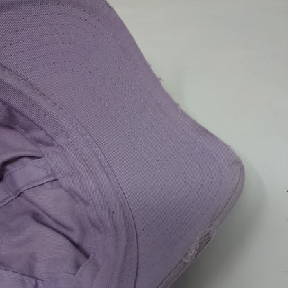 KB ETHOS Vintage Slideback Hat Purple One Size 6 Panel Distressed Blank
