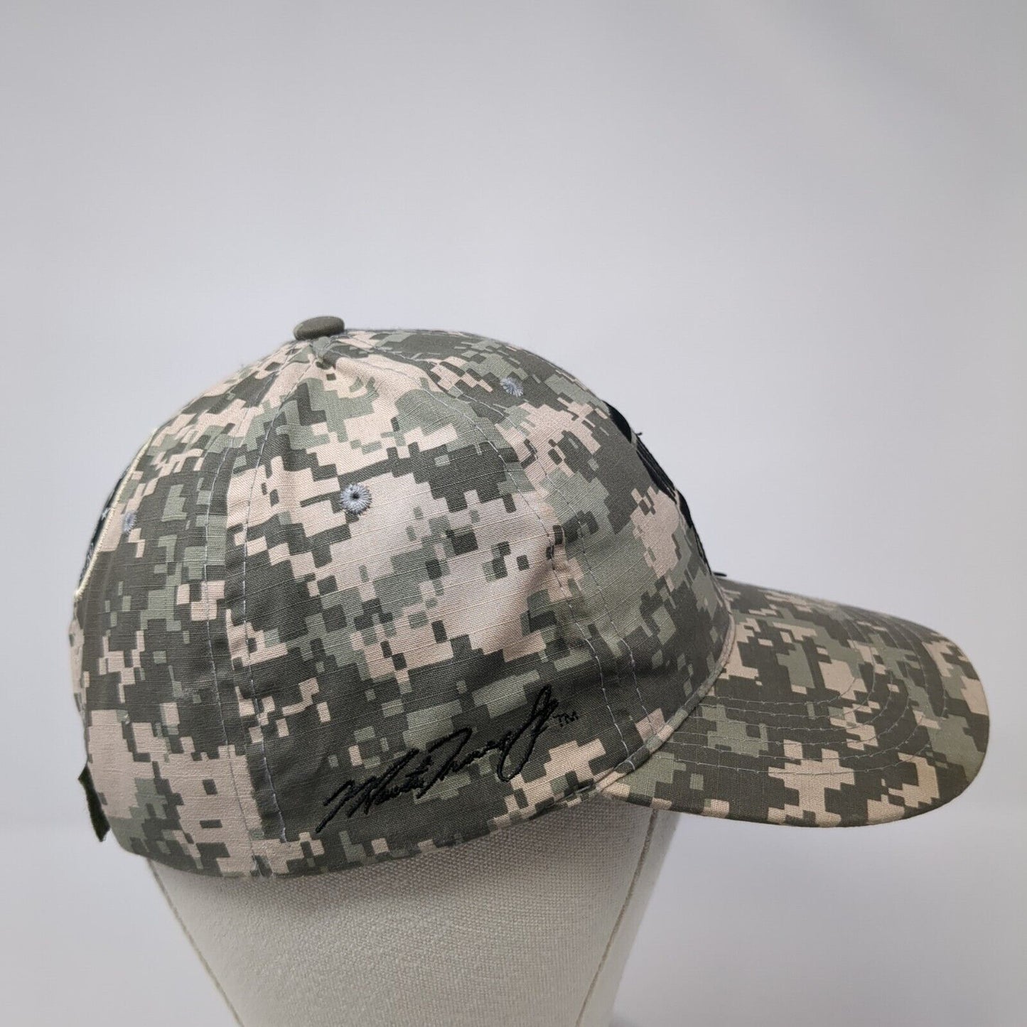 NAPA Racing Strapback Hat Camo One Size Intrepid Fallen Heroes Fund
