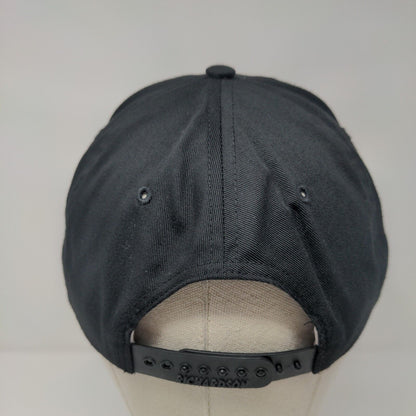 Coastline Equipment Snapback Hat Black M/L Adjustable 6 Panel Richardson