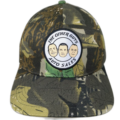 Buck's Bags Baseball Cap Green One Size The Other Guys Auto Sales Camo Hat