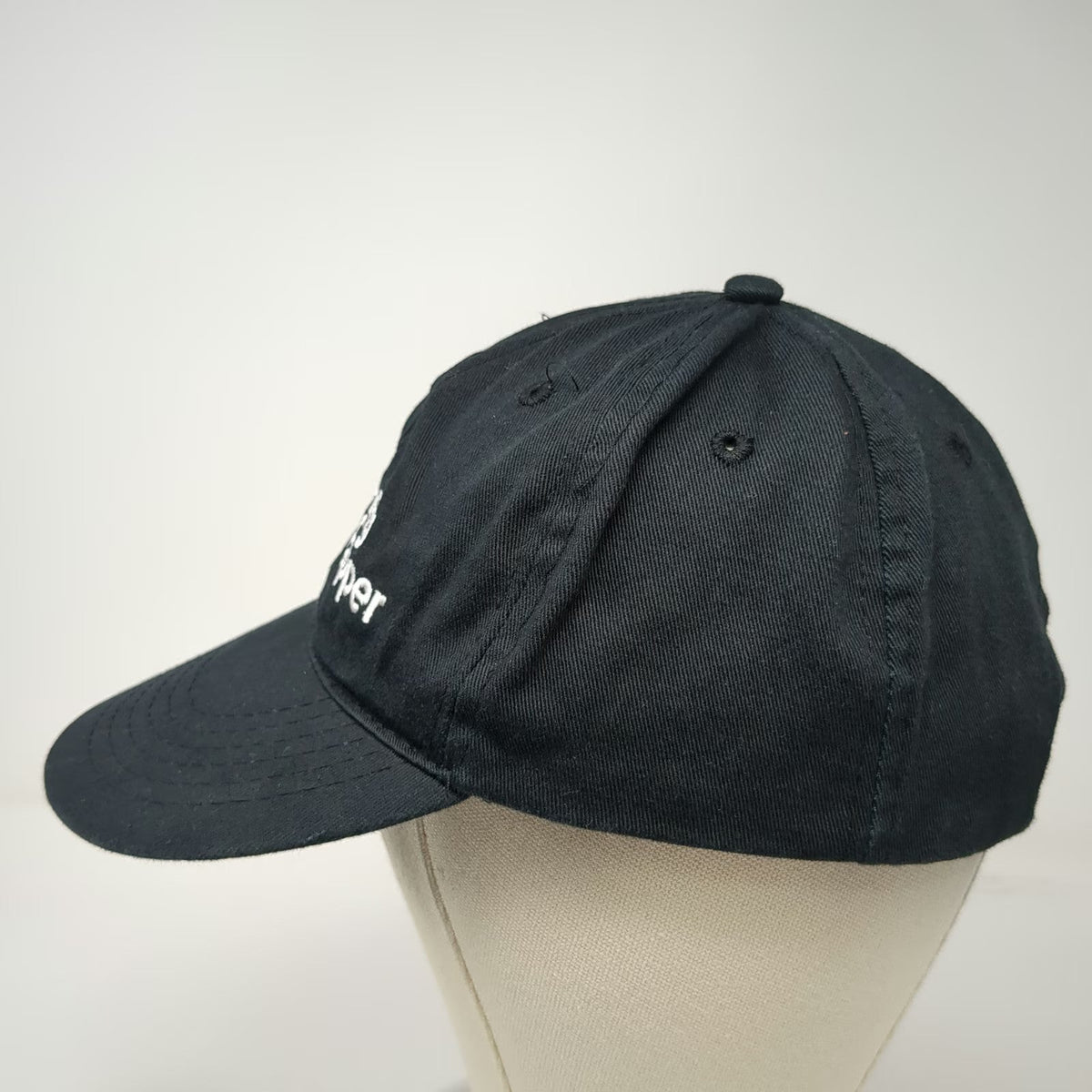 Keurig Dr Pepper Embroidered Logo Hat Black One Size Baseball Cap Strapback