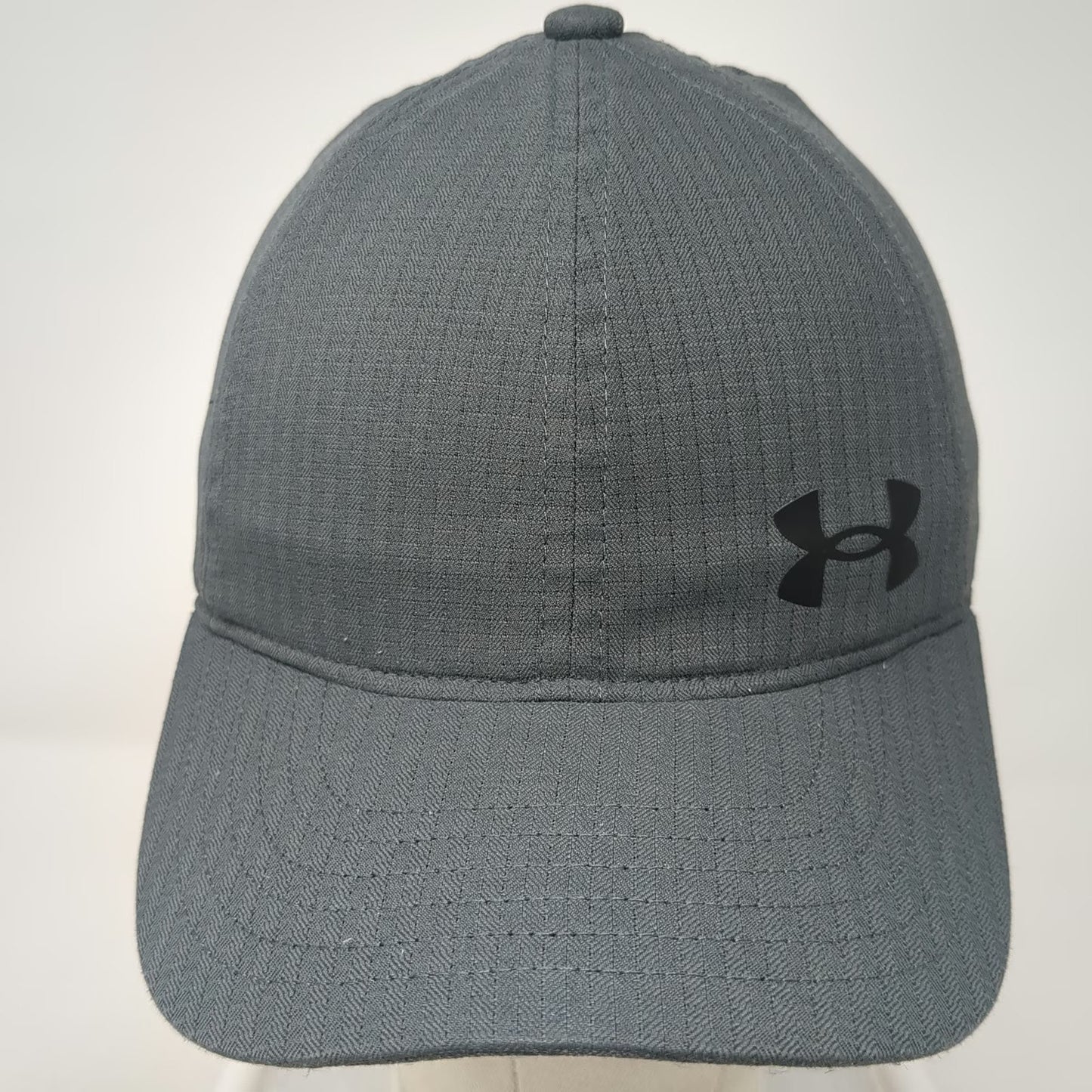 Under Armour Baseball Cap Gray One Size ArmourVent Strapback Textured Active Hat