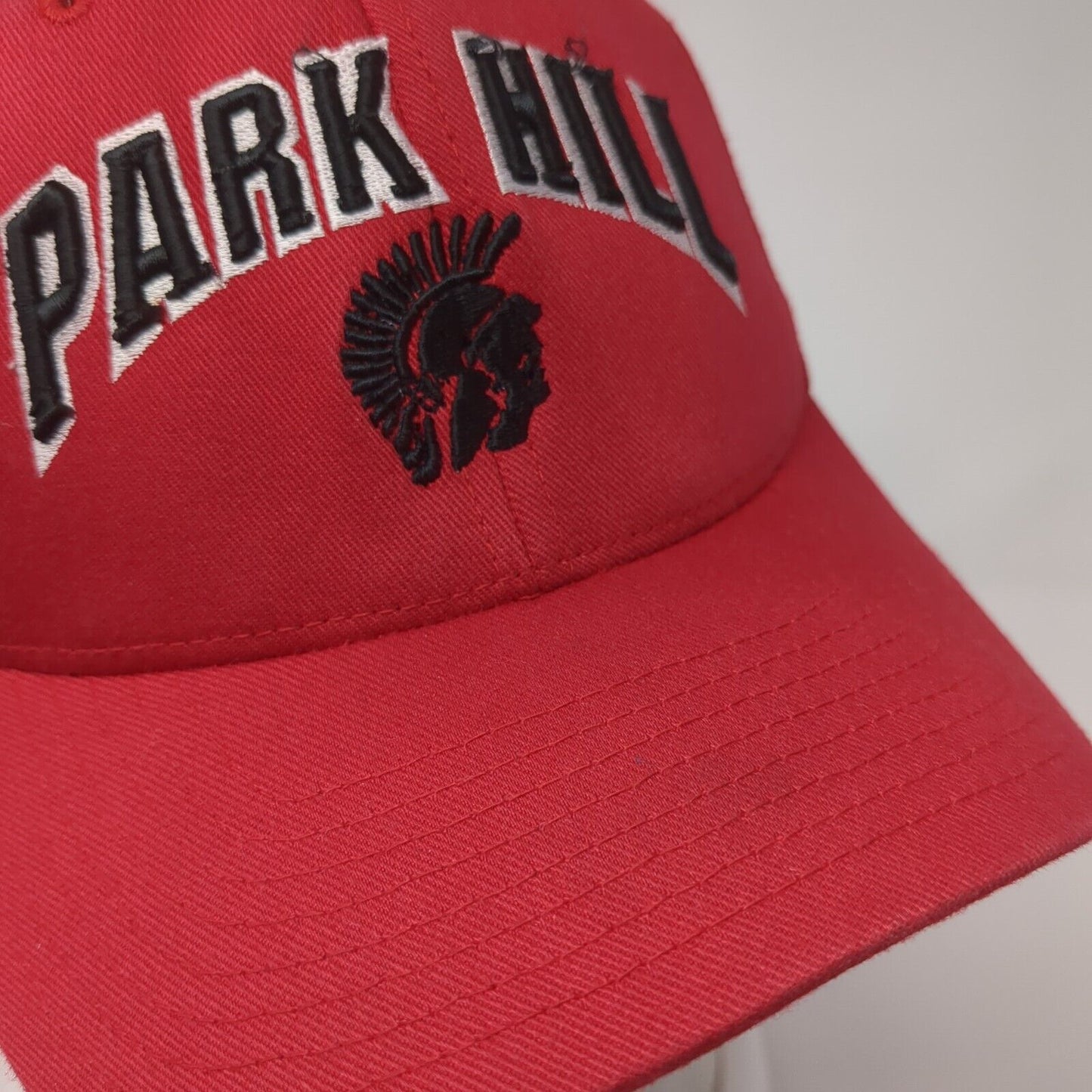 Park Hill Fitted Hat Red Small-Medium Embroidered Flexfit Yupoong