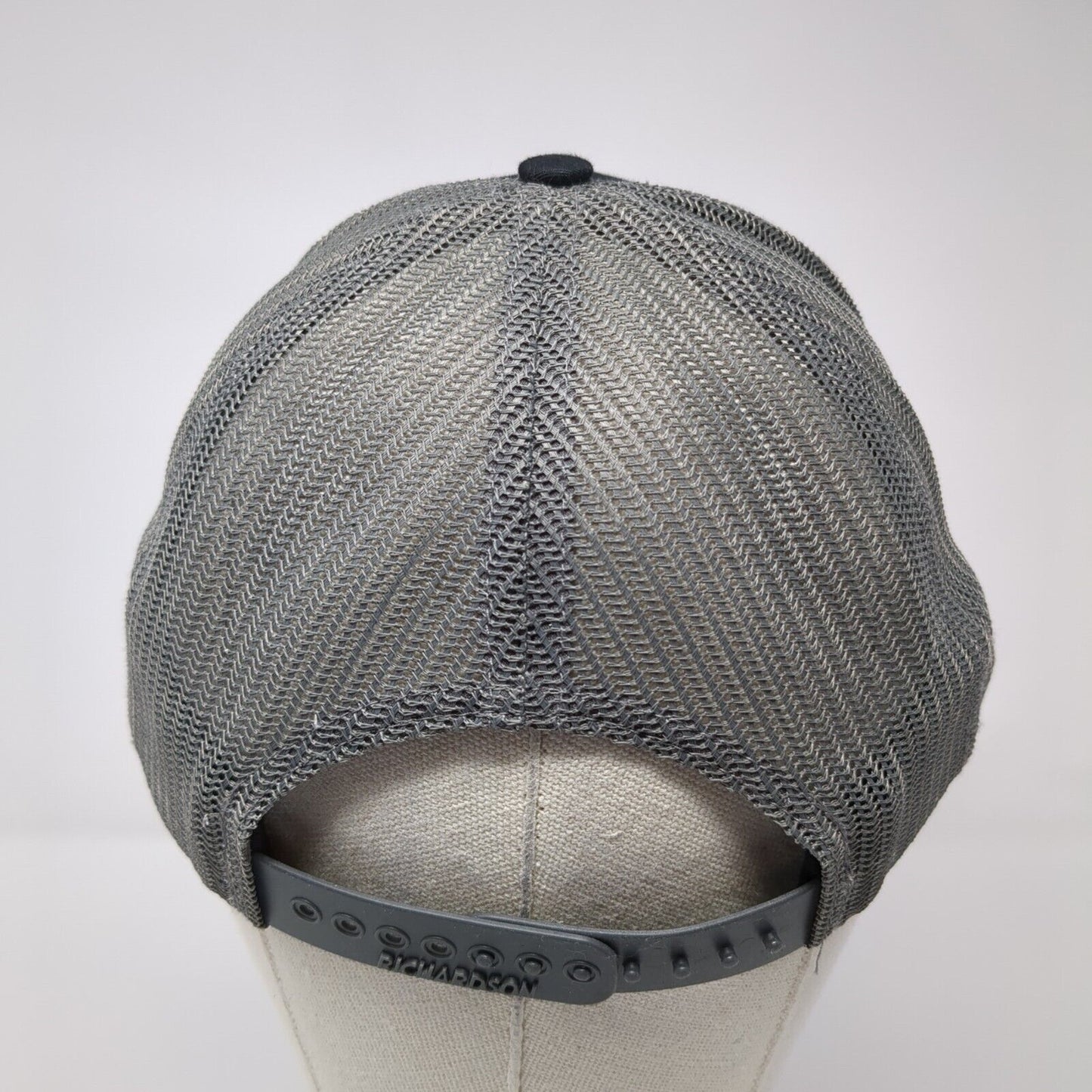 Team MPI Snapback Trucker Hat Black One Size Mesh Back Richardson