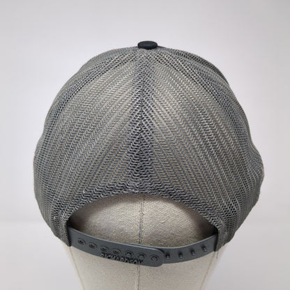 Team MPI Snapback Trucker Hat Black One Size Mesh Back Richardson