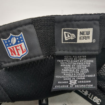 New Era New England Patriots NFL Black OSFM Cap Super Bowl LI Mesh 39THIRTY HTX