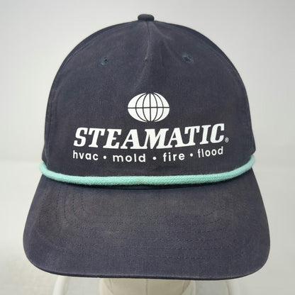 Big Accessories 5 Panel Blue Green OSFM Snapback Rope Steamatic Hat HVAC Mold