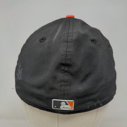 New Era Men's 59Fifty Fitted Hat Black 7 1/4 Baltimore Orioles 3D Bird Logo MLB