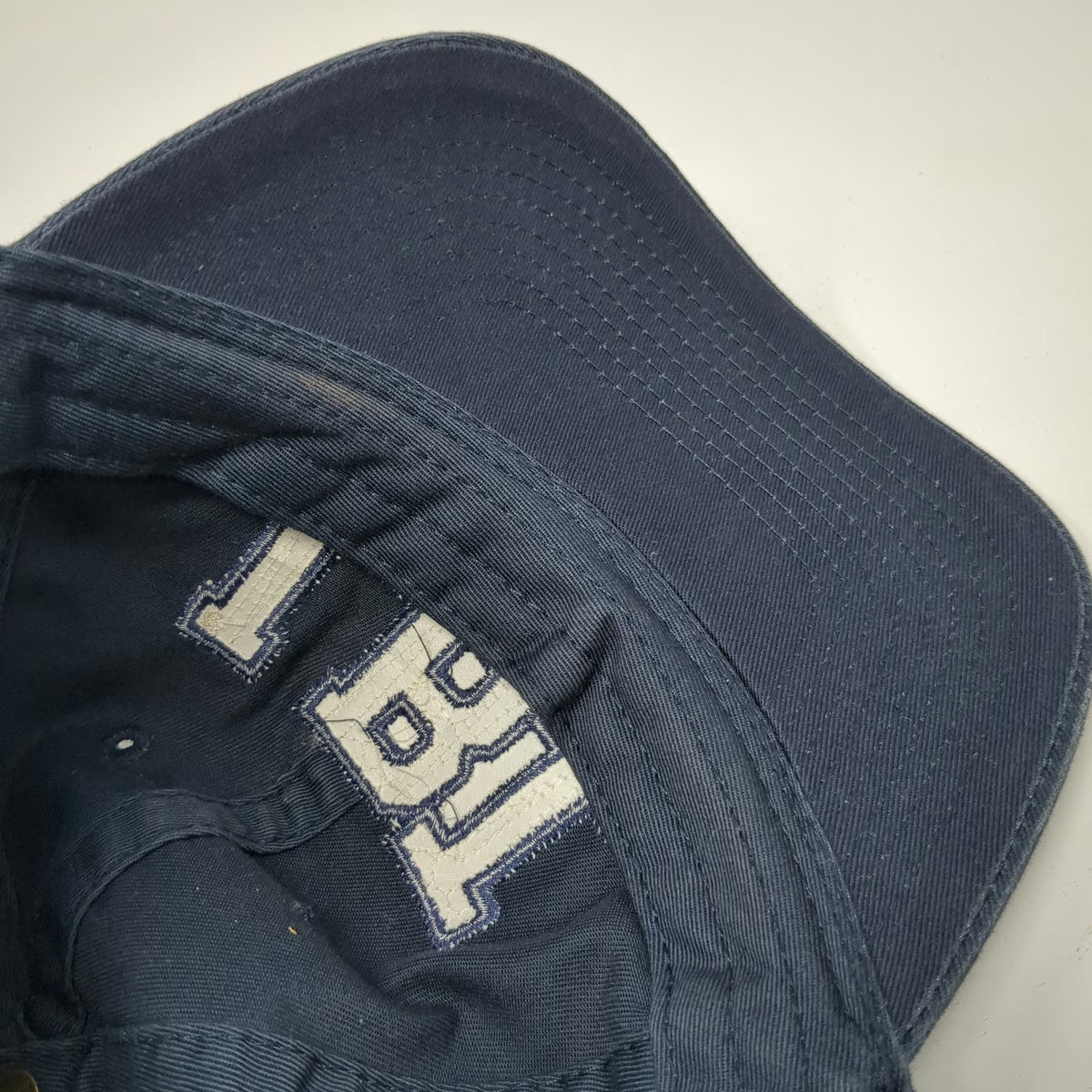 Legacy Baseball Cap Blue One Size LBI Long Beach Island Slideback Strap Hat