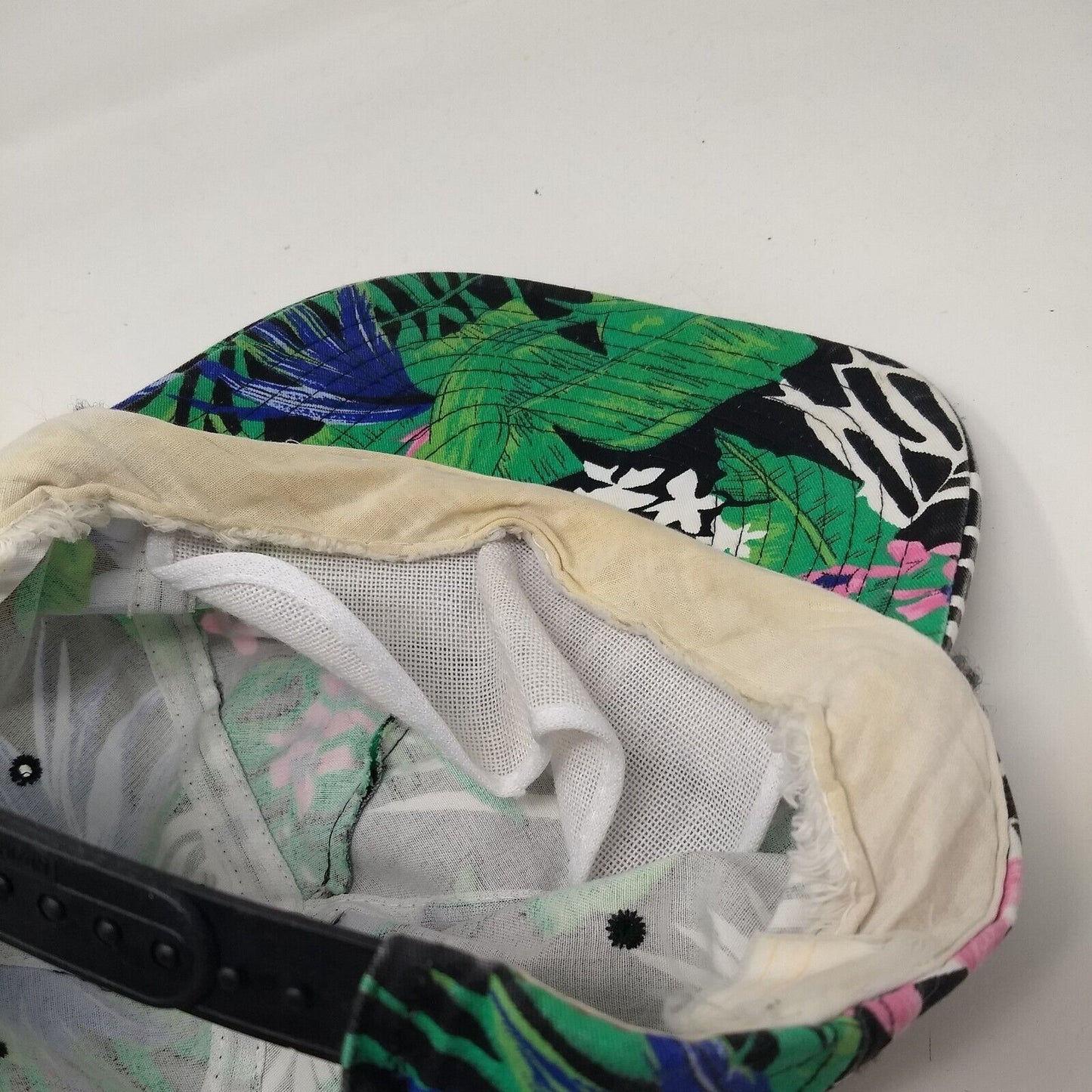Unbranded Snapback Rope Hat Multi One Size Adjustable Floral Hawaiian