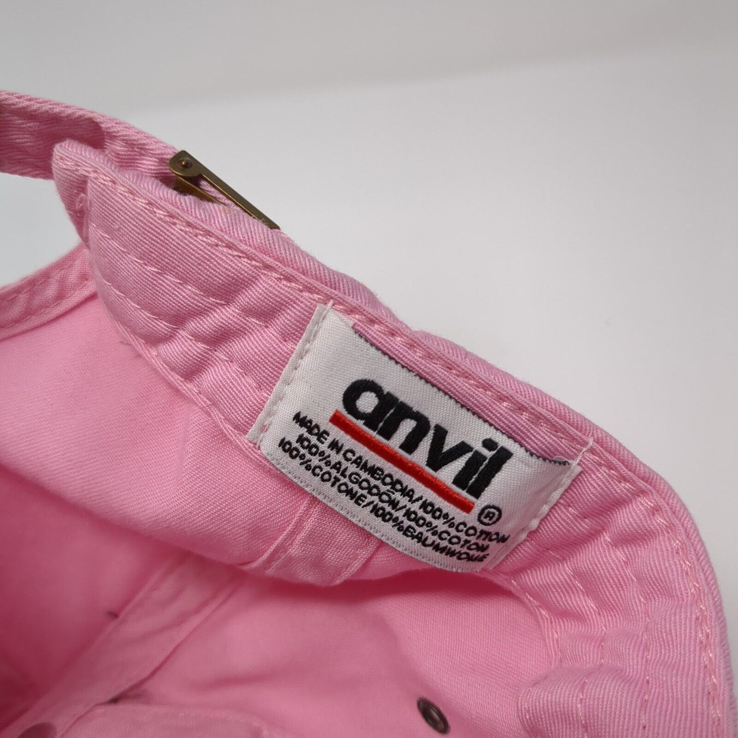 Ponte Vedra Beach FL Slideback Hat Pink One Size Adjustable Anvil
