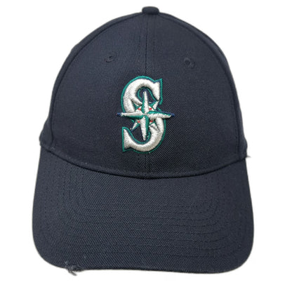 New Era MLB Seattle Mariners Baseball Cap Blue One Size Strapback Adjustable Hat