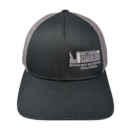 Idaho Army National Guard Snapback Trucker Hat Black M/L Richardson