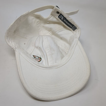 Letter S Slideback Hat White One Size Solid Embroidered Richardson