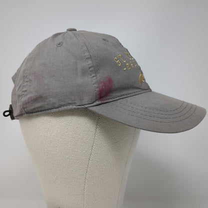 Ocean Blue Apparel St. Thomas Dolphin Gray One Size Baseball Cap Hat Embroidered