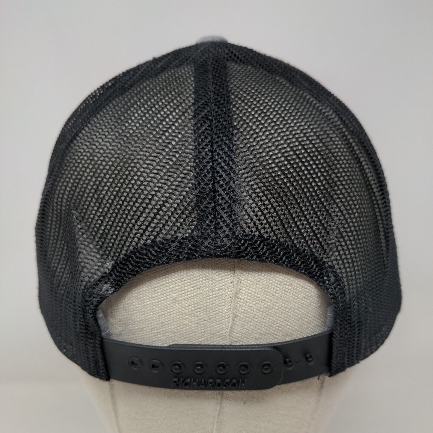 Convoy Snapback Mesh Back Trucker Hat Gray One Size Colorblock Richardson