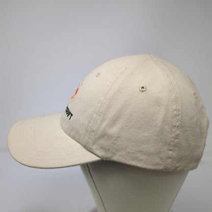 Richardson Baseball Cap Beige One Size Van's Aircraft Logo Slideback Hat Cotton