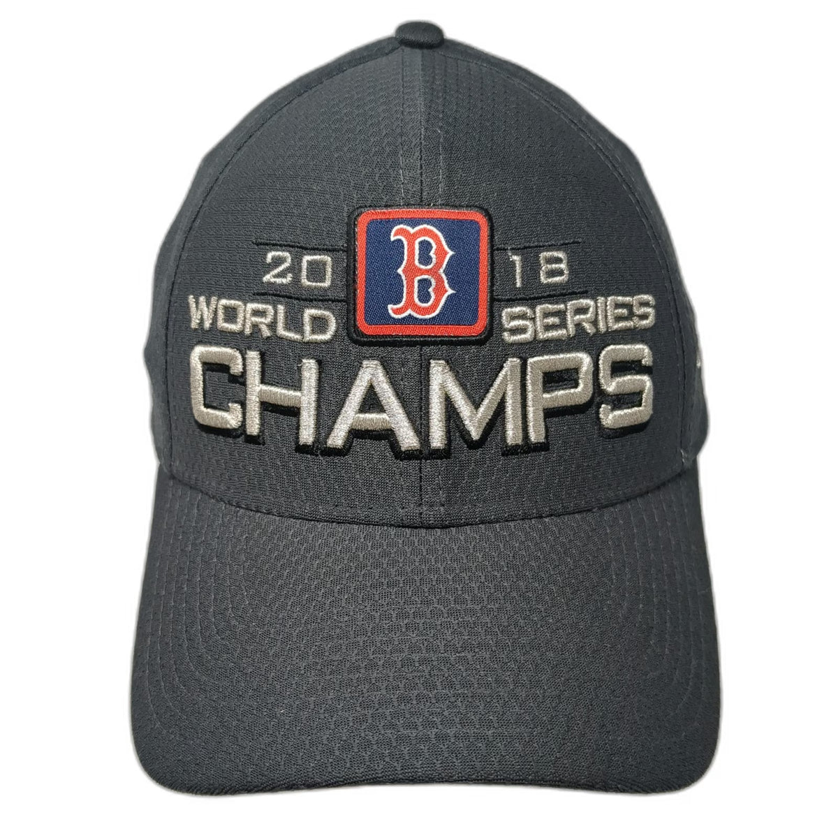 New Era Boston Red Sox MLB Gray Baseball Cap One Size 2018 World Series Hat