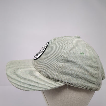 Mountain Time Premium Lager Slideback Hat Green One Size Adjustable Corduroy