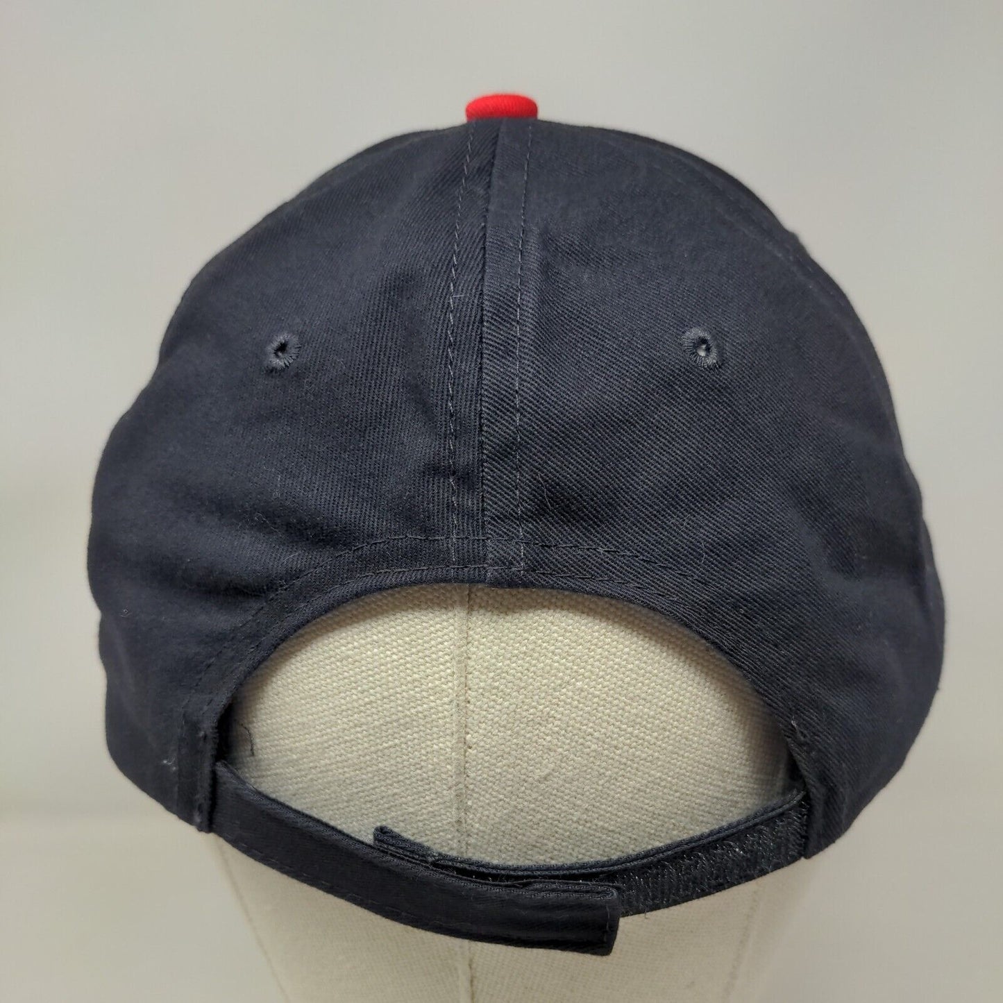 Budweiser Strapback Hat Blue One Size Embroidered Adjustable 6 Panel