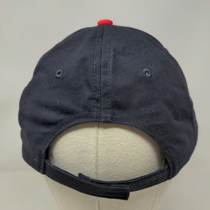 Budweiser Strapback Hat Blue One Size Embroidered Adjustable 6 Panel