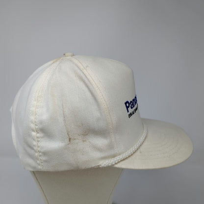 Stylemaster 5 Panel White Hat 7 5/8 Panasonic 1992 US Olympic Team Rope Snapback