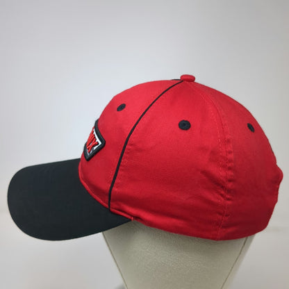 Roto-Mix Baseball Cap Red One Size Agriculture Livestock Feed Mix Hat Strapback