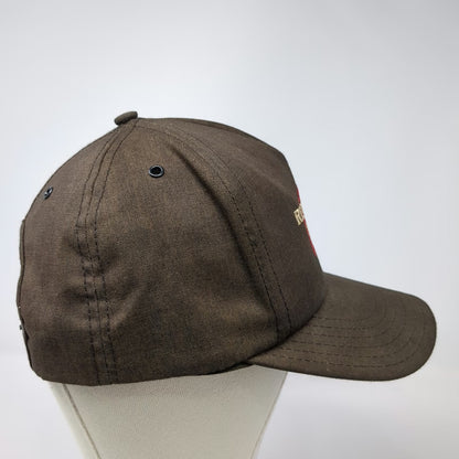 Kap King Trucker Brown Red Wing Shoes Snapback Hat Made in USA Vintage
