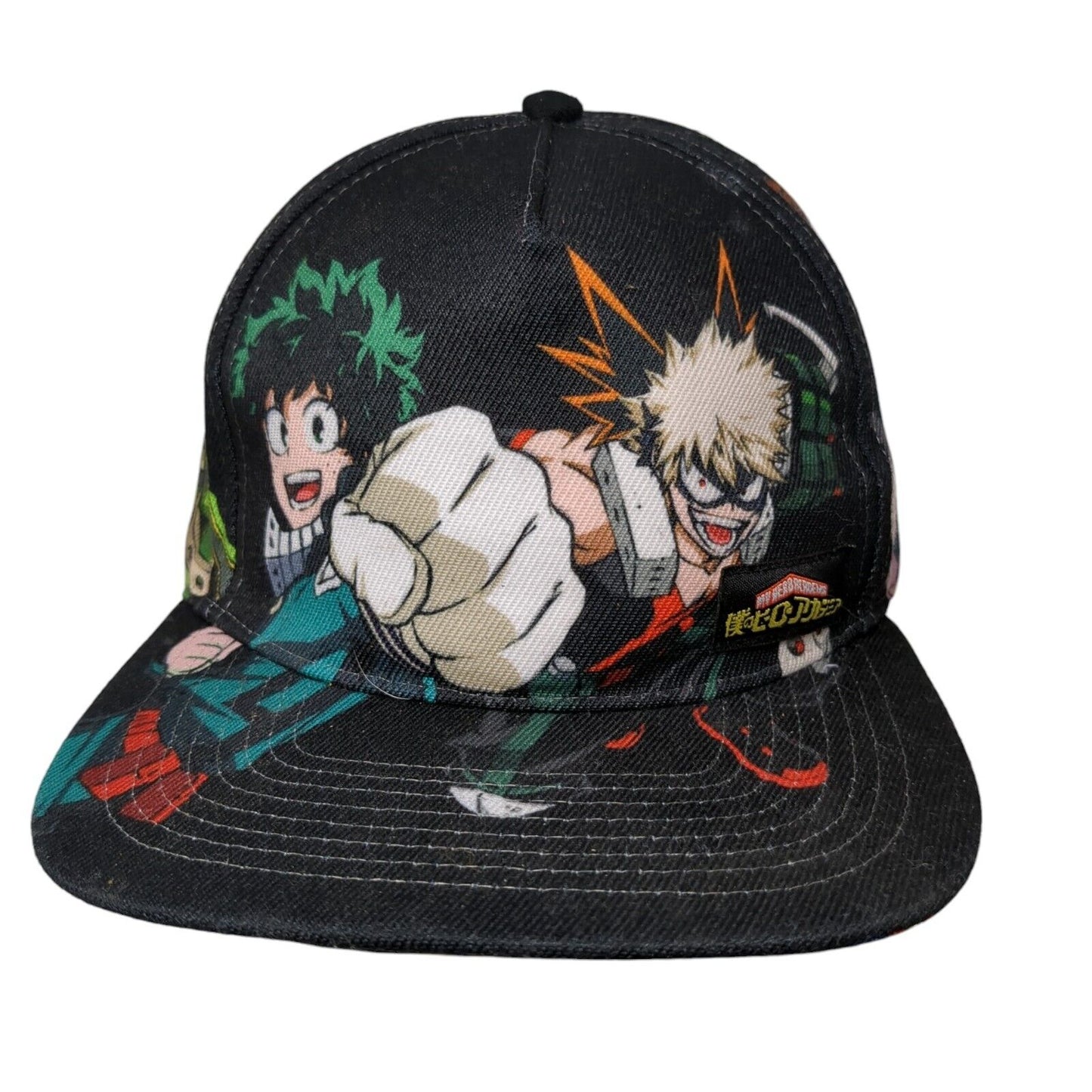 My Hero Academia Snapback Hat Multicolor OSFM Adjustable Anime