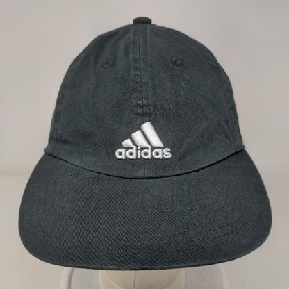 Adidas 3 Stripes Slideback Hat Black One Size Embroidered Aeroready