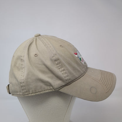 Pin High Slideback Baseball Cap Brown One Size Adjustable Cap America Golf