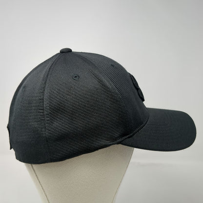 Black Clover Baseball Cap Black XL Fitted Flexfit Rawlings Patch Live Lucky Hat