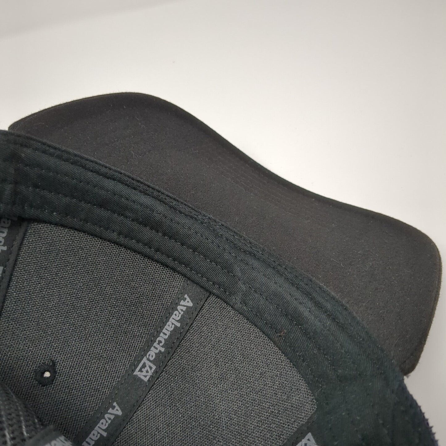 Avalanche Trail Supplies Snapback Trucker Hat Black One Size Mesh Back