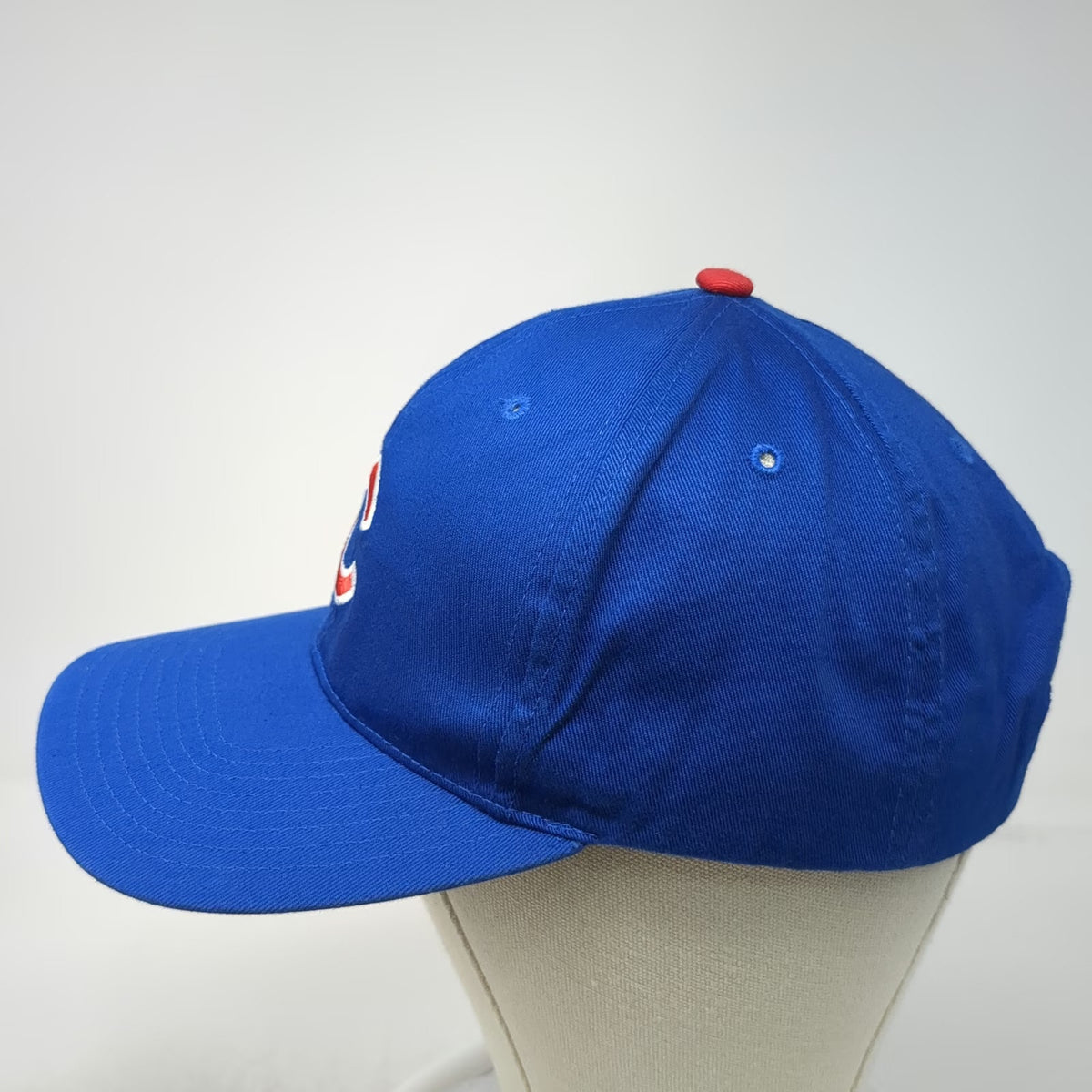 Chicago Cubs MLB Twins Enterprise Snapback Blue One Size Hat Gray Underbrim Red