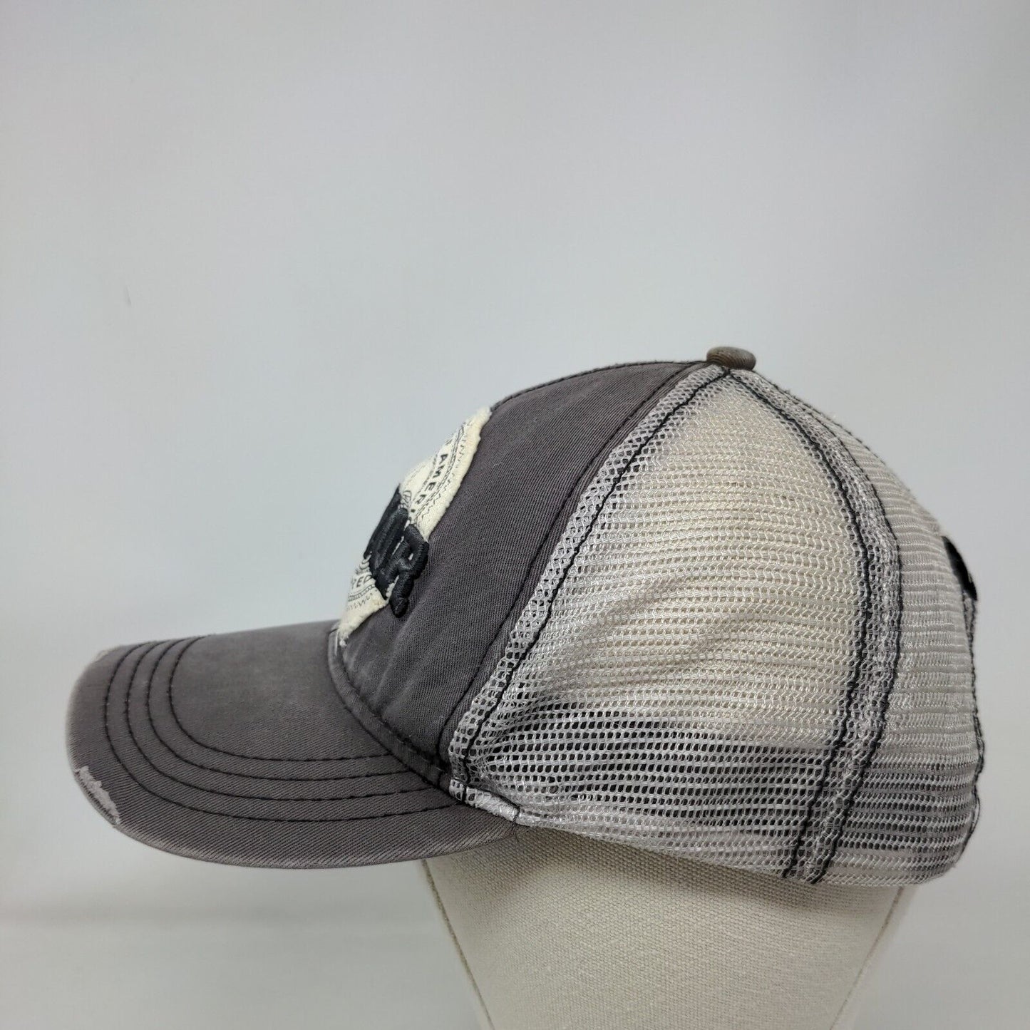 Boy Scouts of America Honor Strapback Mesh Back Trucker Hat Gray OSFA