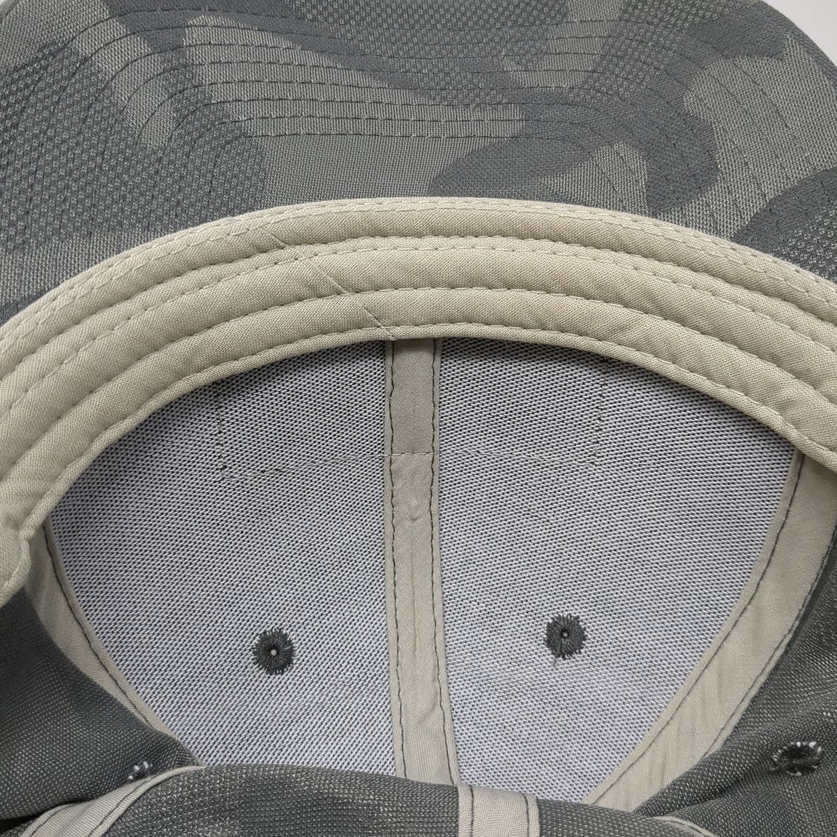 PSG Snapback Gray Camo One Size Hat Masonite Logo Textured Polyester Casual Cap