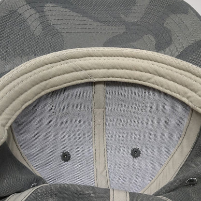 PSG Snapback Gray Camo One Size Hat Masonite Logo Textured Polyester Casual Cap