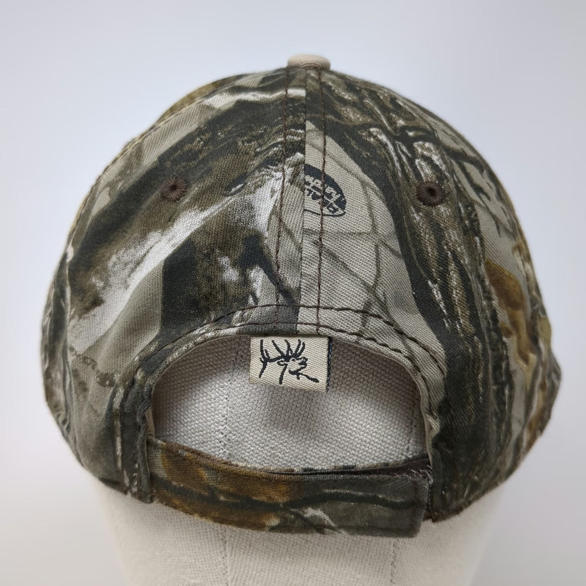 Outdoor Cap Rocky Mountain Elk Foundation Camo Green Hat Baseball Cap One Size
