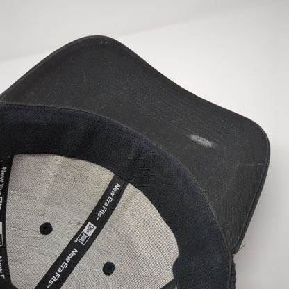 Bar Clif Team Fitted Trucker Hat Black M/L Embroidered Mesh Back New Era
