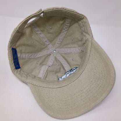 Havana Cuba Strapback Hat Tan OS Adjustable Embroidered DMR Classic Headwear