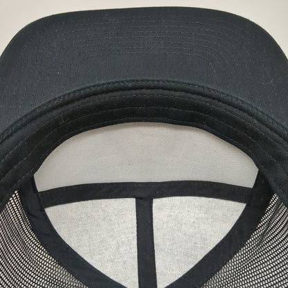 Richardson Trucker Hat Black Gray Orange One Size Teton Valley Composite Patch