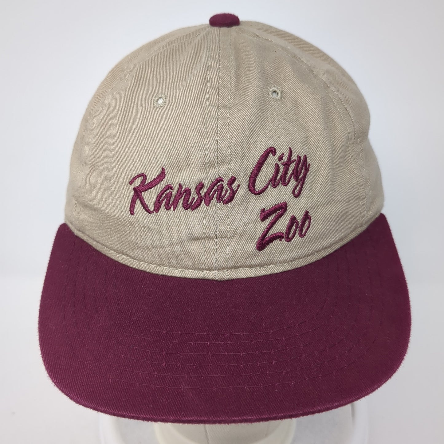 Kansas City Zoo Slideback Baseball Cap Multicolor One Size Adjustable Triangle