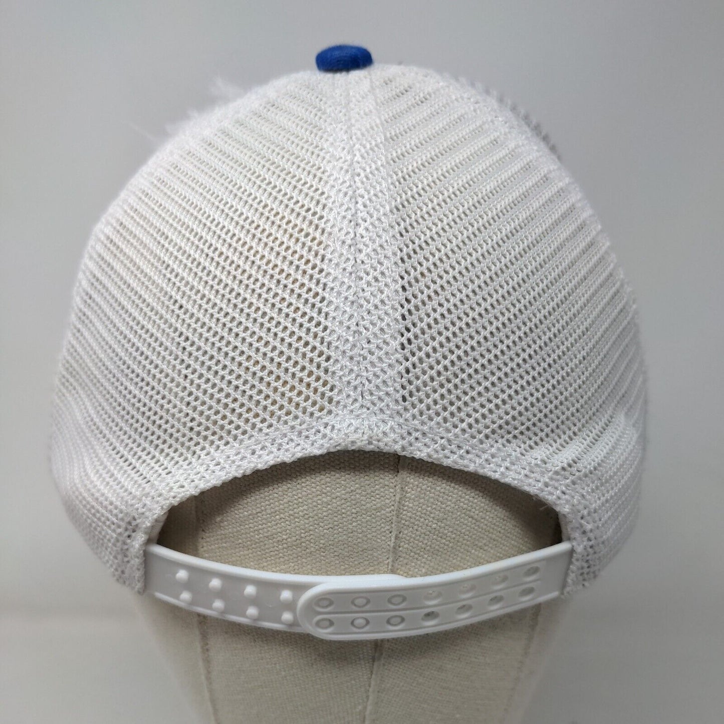 4Ocean Snapback Mesh Back Trucker Hat Blue One Size Colorblock