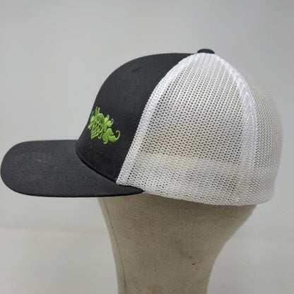 Flexfit Men's Fitted Hat Stretch Black White Embroidered Wicked Weed Brewing