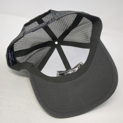 Cap America Trucker Hat Gray One Size Snapback Mesh Chappell Tractor Embroidered