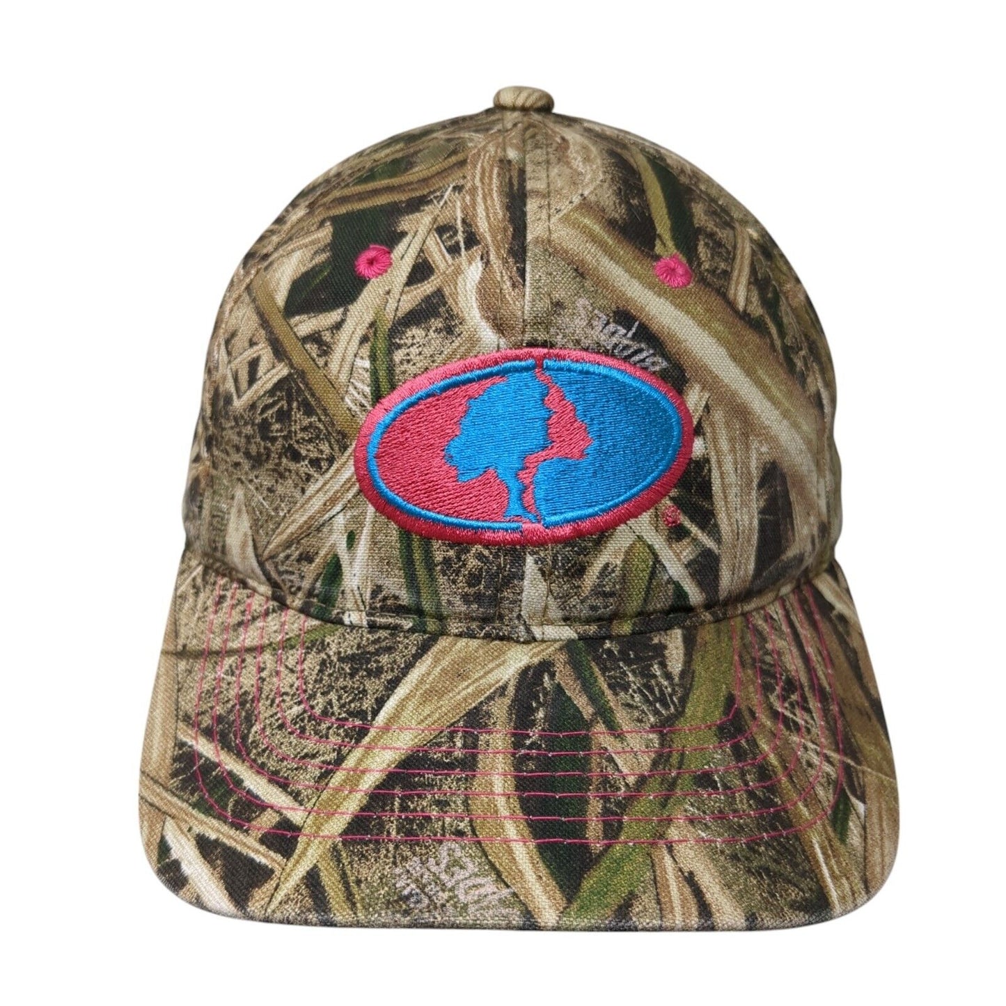 Mossy Oak Strapback Hat Camo One Size Adjustable Hunting Outdoor Cap
