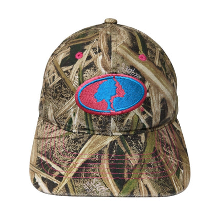 Mossy Oak Strapback Hat Camo One Size Adjustable Hunting Outdoor Cap