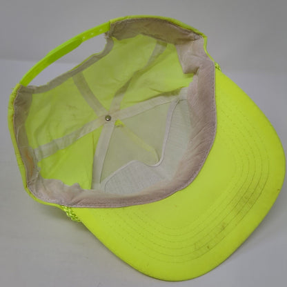 Gold Medal Snapback Rope Hat Green One Size Adjustable Solid Blank