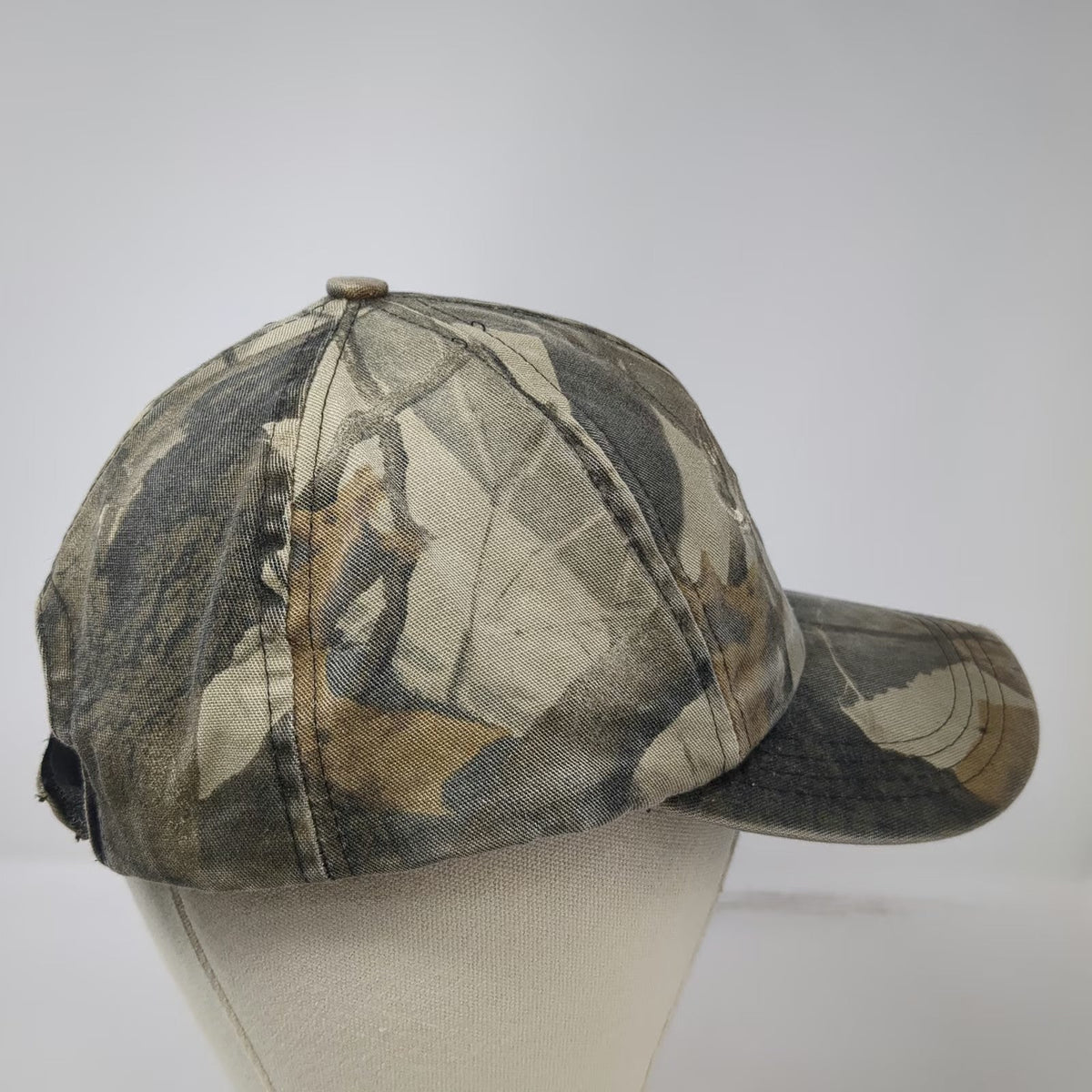Mathews Baseball Cap Green OSFM Realtree Hardwoods Camo Archery Strapback Hat